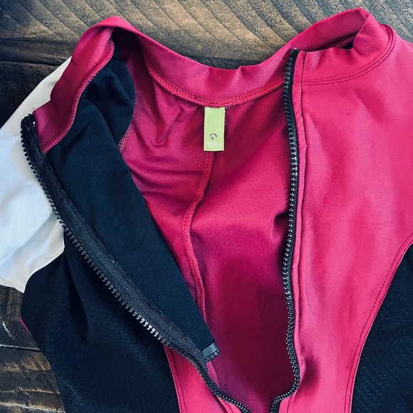 Zip One Piece Bathing Suite - Picture 5 of 5